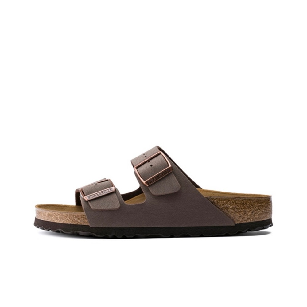 Birkenstock Women’s Arizona Birkibuc Mocca Sandals 0151183 Narrow fit